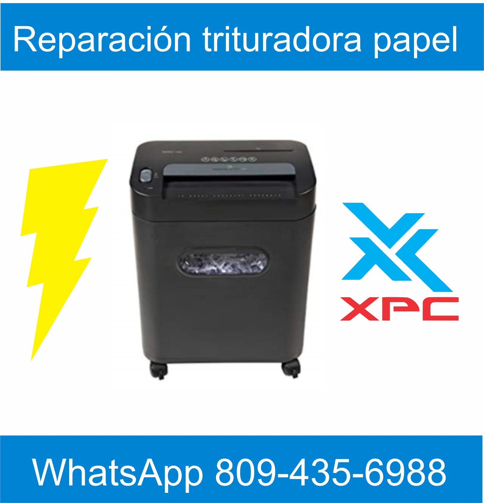 reparacion  trituradora de papel